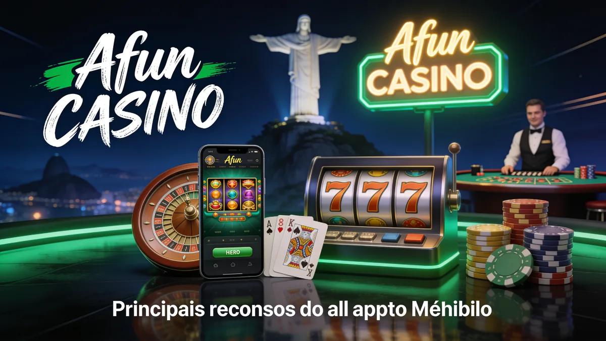 Principais recursos do aplicativo móvel Afun para jogadores no Brasil